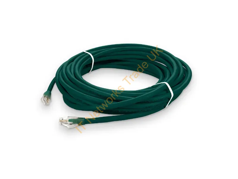 ADD-20FCAT6AP-GN - Addon Networks Add-20Fcat6Ap-Gn Networking Cable Green 240.2" (6.1 M) Cat6A U/Utp (Utp)