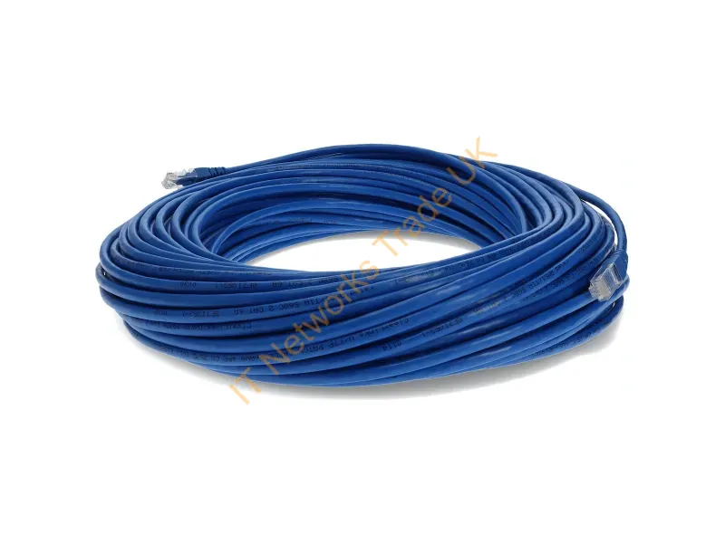 ADD-250FCAT6A-BE - Addon Networks Add-250Fcat6A-Be Networking Cable Blue 3000" (76.2 M) Cat6A U/Utp (Utp)