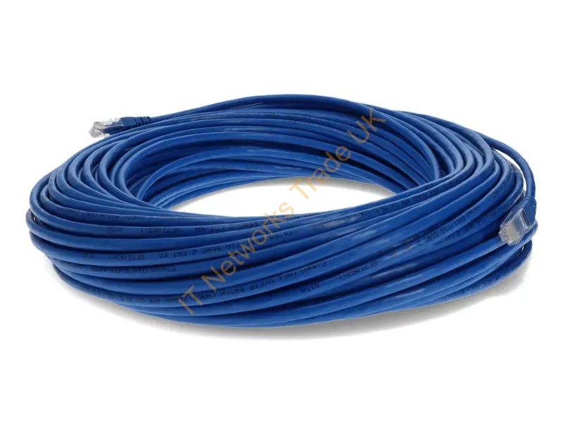 ADD-300FCAT6A-BE - Addon Networks Add-300Fcat6A-Be Networking Cable Blue 3600" (91.4 M) Cat6A U/Utp (Utp)