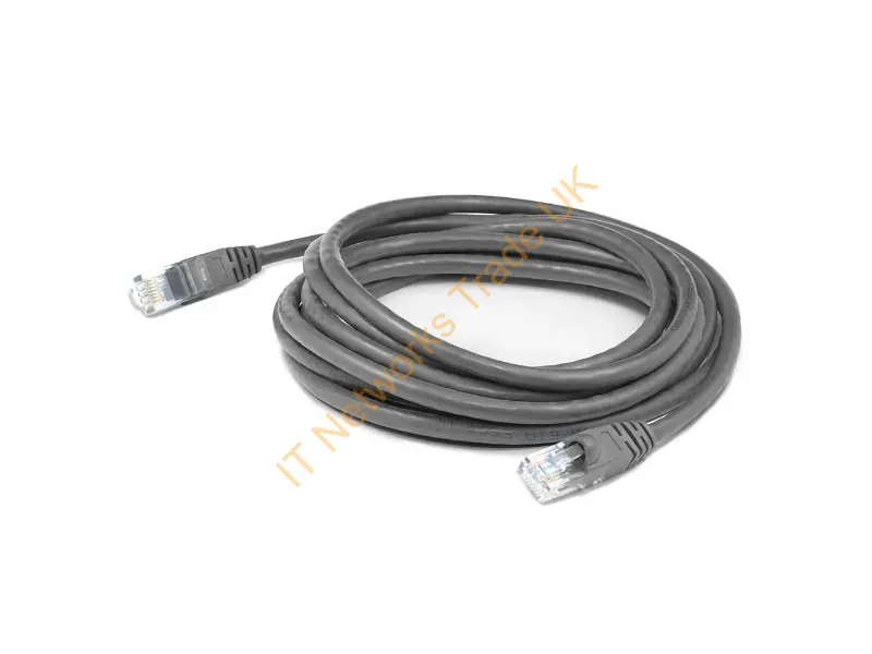 ADD-3FCAT6A-GY-25PK - Addon Networks Add-3Fcat6A-Gy-25Pk Networking Cable Gray 35.4" (0.9 M) Cat6A U/Utp (Utp)