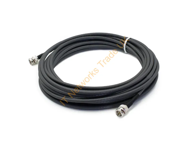 ADD-734D3-BNC-30MPVC - Addon Networks Add-734D3-Bnc-30Mpvc Coaxial Cable 1181.1" (30 M) Black