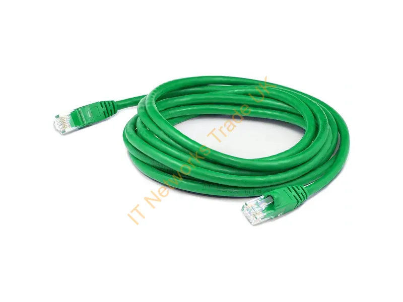 ADD-75FCAT6AS-GN - Addon Networks Add-75Fcat6As-Gn Networking Cable Green 900" (22.9 M) Cat6A U/Ftp (Stp)