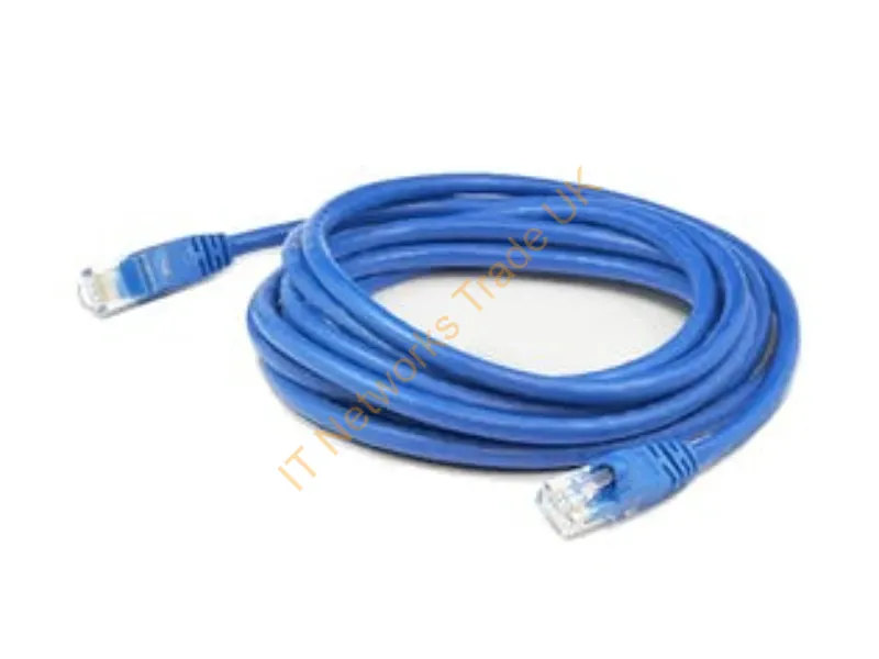 ADD-7FCAT6A-BE-10PK - Addon Networks Add-7Fcat6A-Be-10Pk Networking Cable Blue 82.7" (2.1 M) Cat6A U/Utp (Utp)