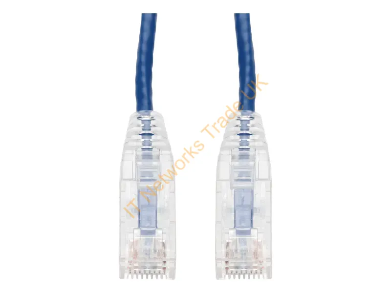 ADD-9FSLCAT6A-BE-10PK - Addon Networks Add-9Fslcat6A-Be-10Pk Networking Cable Blue 107.9" (2.74 M) Cat6A U/Utp (Utp)