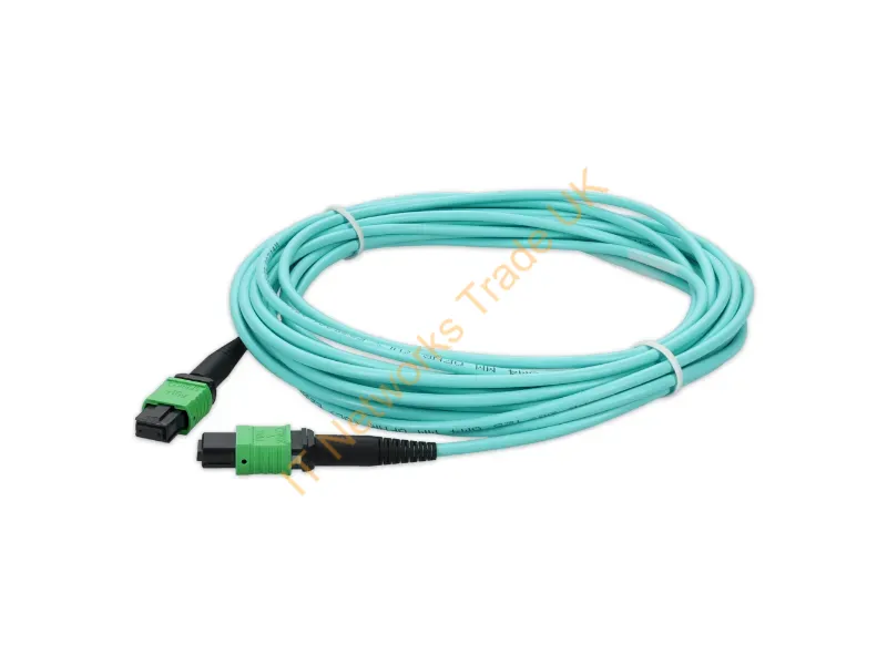 ADD-AMPOAMPO-5M5OM4L - Addon Networks Add-Ampoampo-5M5Om4Lz Infiniband/Fibre Optic Cable 196.9" (5 M) Mpo Lomm Aqua Color