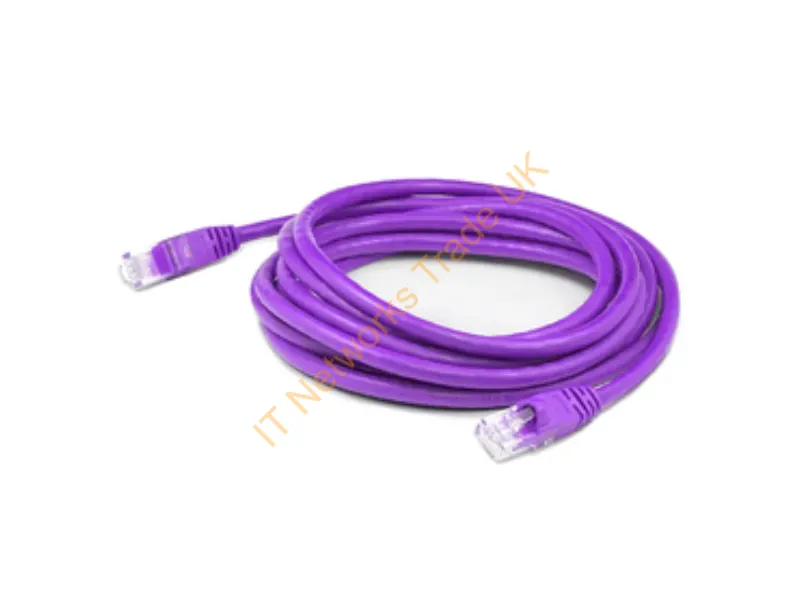 ADD-CAT5EBULK1K-PE - Addon Networks Add-Cat5Ebulk1K-Pe Networking Cable Purple 12000" (304.8 M) Cat5E U/Utp (Utp)