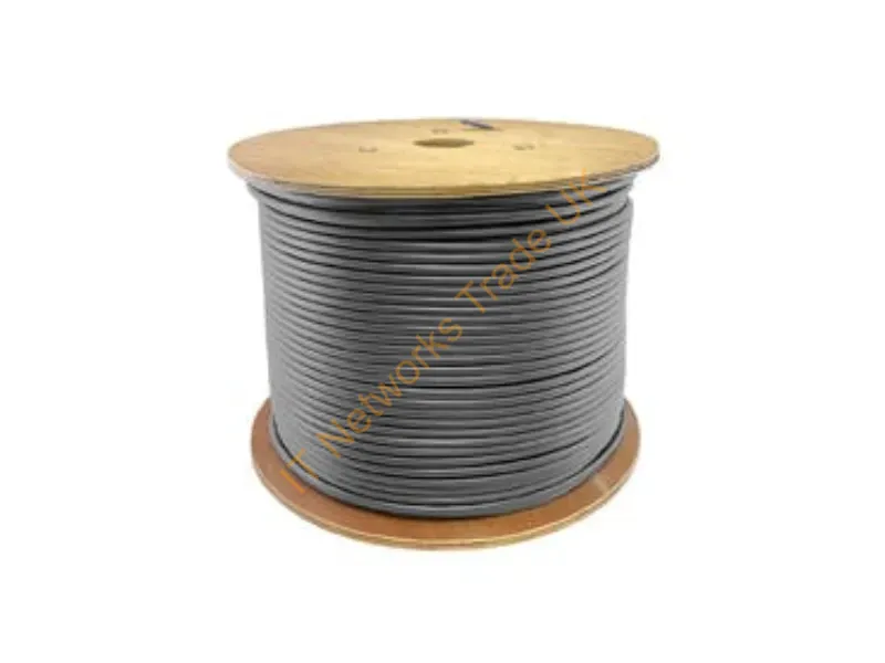 ADD-CAT6A1KSD-GY - Addon Networks Add-Cat6A1Ksd-Gy Networking Cable Gray 12000" (304.8 M) Cat6A U/Utp (Utp)