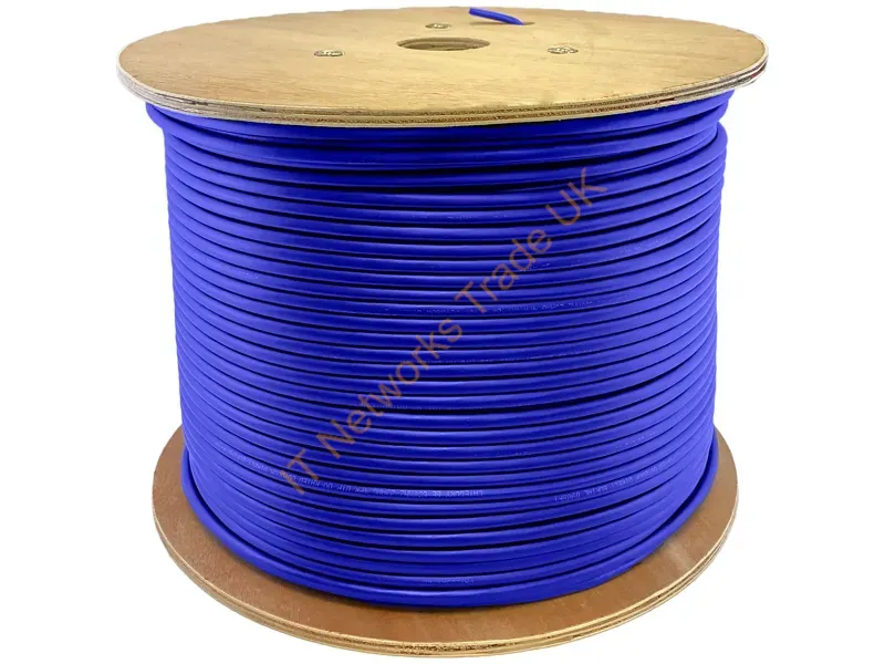 ADD-CAT6A1KSP-BE - Addon Networks Add-Cat6A1Ksp-Be Networking Cable Blue 12000" (304.8 M) Cat6A S/Utp (Stp)