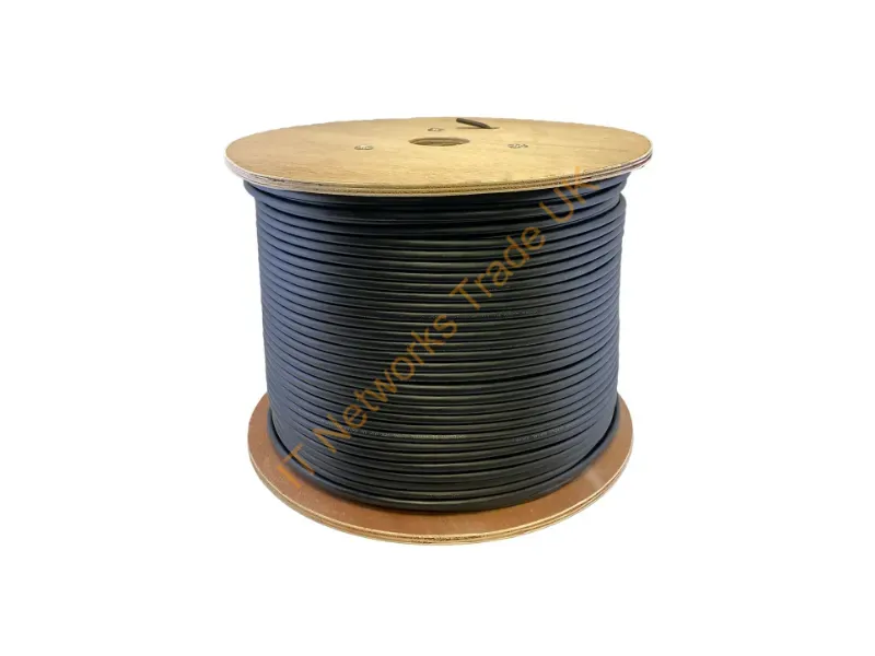 ADD-CAT6A1KSP-BK - Addon Networks Add-Cat6A1Ksp-Bk Networking Cable Black 12000" (304.8 M) Cat6A S/Utp (Stp)