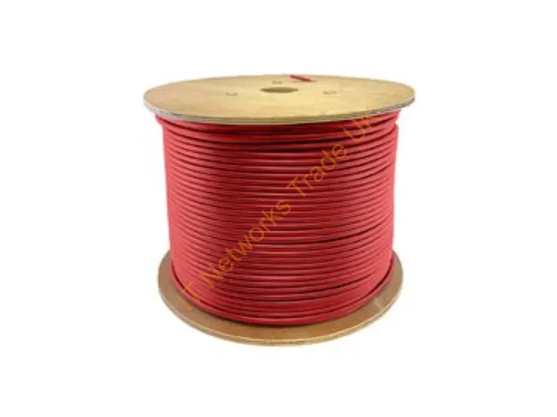 ADD-CAT6A1KSP-RD - Addon Networks Add-Cat6A1Ksp-Rd Networking Cable Red 12007.9" (305 M) Cat6A U/Utp (Utp)