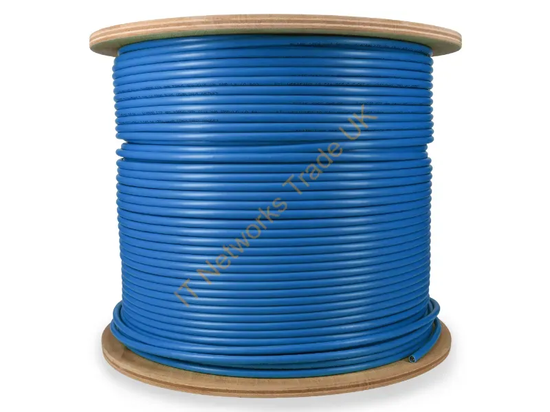 ADD-CAT6ABULK1KSP-BE - Addon Networks Add-Cat6Abulk1Ksp-Be Networking Cable Blue 11999.6" (304.8 M) Cat6A S/Utp (Stp)