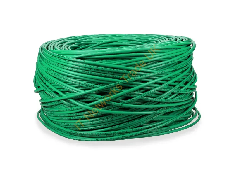 ADD-CAT6BULK1KPGNTAA - Addon Networks Add-Cat6Bulk1Kp-Gn-Taa Networking Cable Green 12000" (304.8 M) Cat6 U/Utp (Utp)