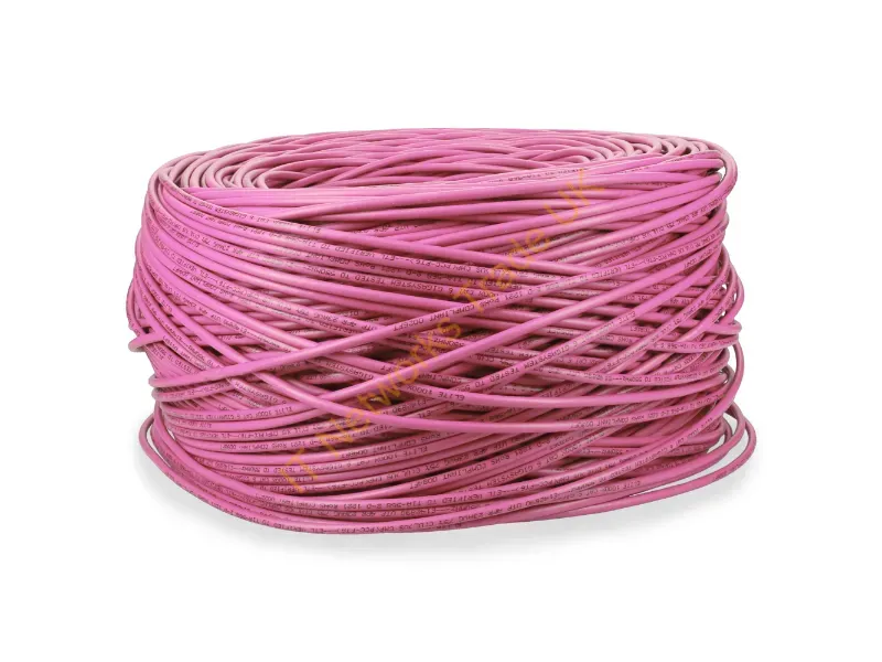 ADD-CAT6BULK1KPPKTAA - Addon Networks Add-Cat6Bulk1Kp-Pk-Taa Networking Cable Pink 12000" (304.8 M) Cat6 U/Utp (Utp)