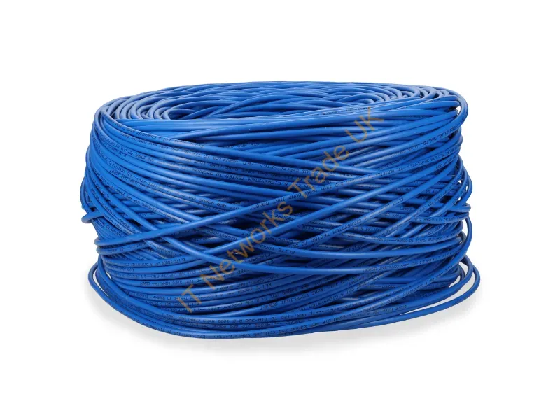ADD-CAT6BULK1KPSD23-BE - Addon Networks Add-Cat6Bulk1Kpsd23-Be Networking Cable Blue 11999.6" (304.8 M) Cat6 U/Utp (Utp)