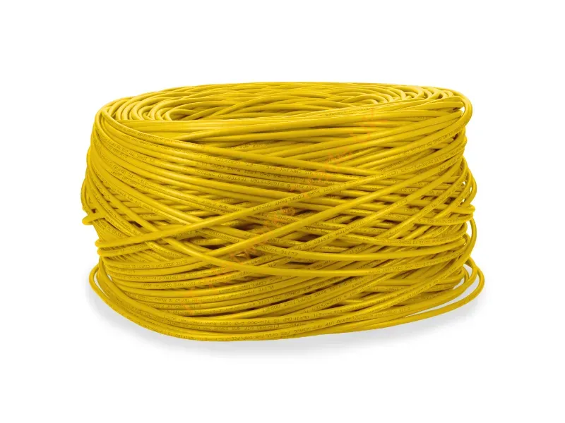 ADD-CAT6BULK1KPYWTAA - Addon Networks Add-Cat6Bulk1Kp-Yw-Taa Networking Cable Yellow 12000" (304.8 M) Cat6 U/Utp (Utp)