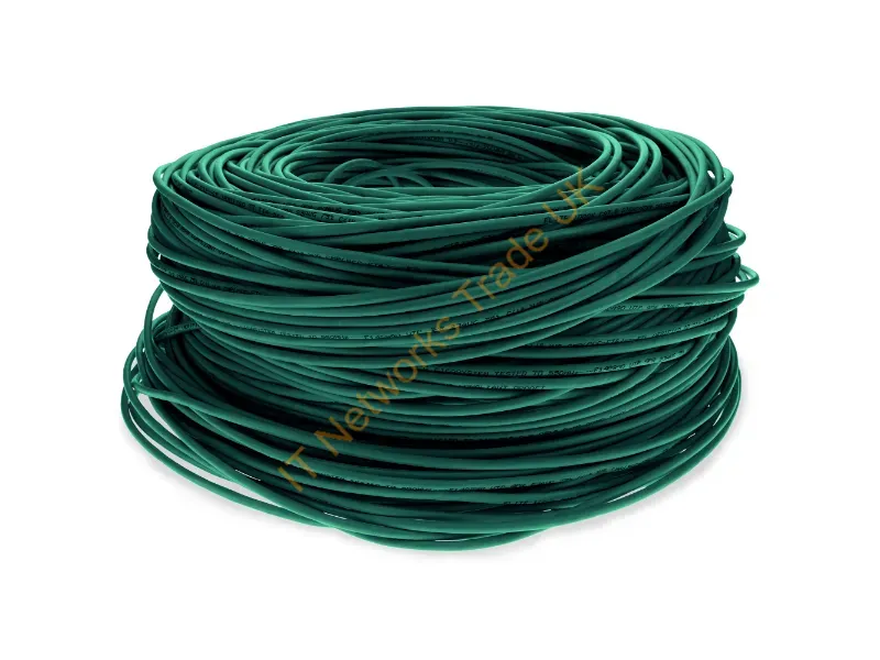 ADD-CAT6BULK1KS-GN - Addon Networks Add-Cat6Bulk1Ks-Gn Networking Cable Green 12000" (304.8 M) Cat6