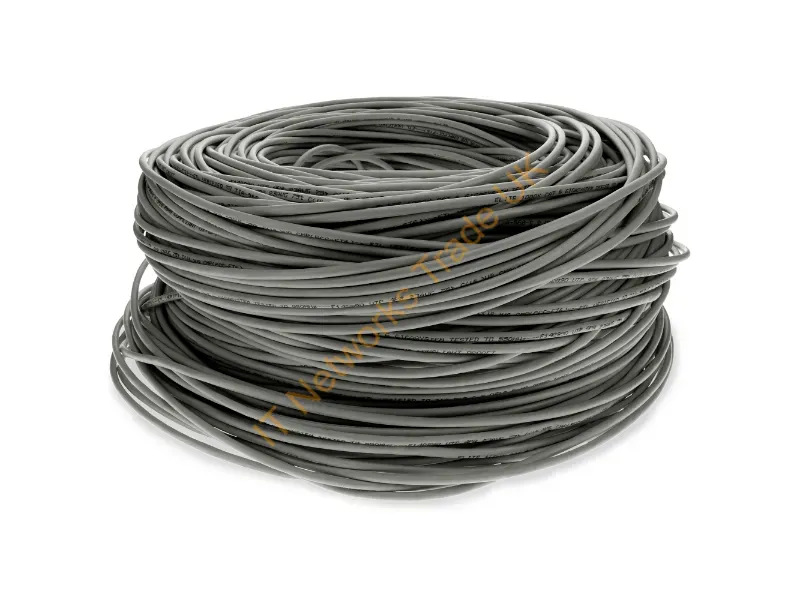 ADD-CAT6BULK1KS-GY - Addon Networks Add-Cat6Bulk1Ks-Gy Networking Cable Gray 12000" (304.8 M) Cat6
