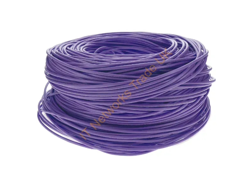 ADD-CAT6BULK1KS-PE - Addon Networks Add-Cat6Bulk1Ks-Pe Networking Cable Purple 12000" (304.8 M) Cat6