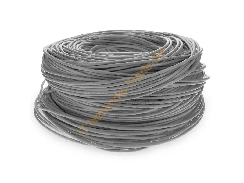 ADD-CAT6BULK1KSP-GY - Addon Networks Add-Cat6Bulk1Ksp-Gy Networking Cable Gray 12000" (304.8 M) Cat6
