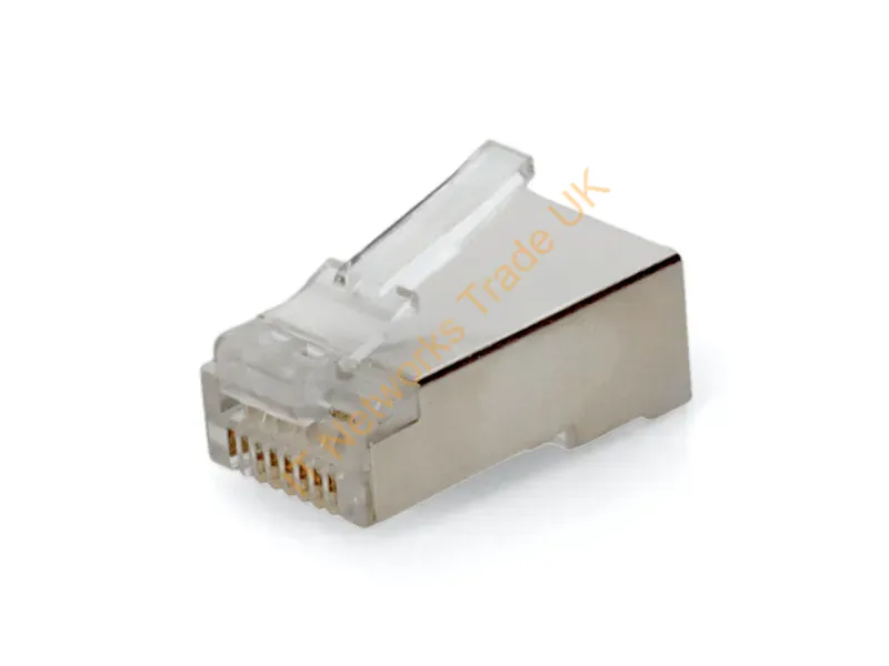 ADD-CAT6SCNCT-100PC - Addon Networks Add-Cat6Scnct-100Pc Wire Connector Rj-45 Transparent