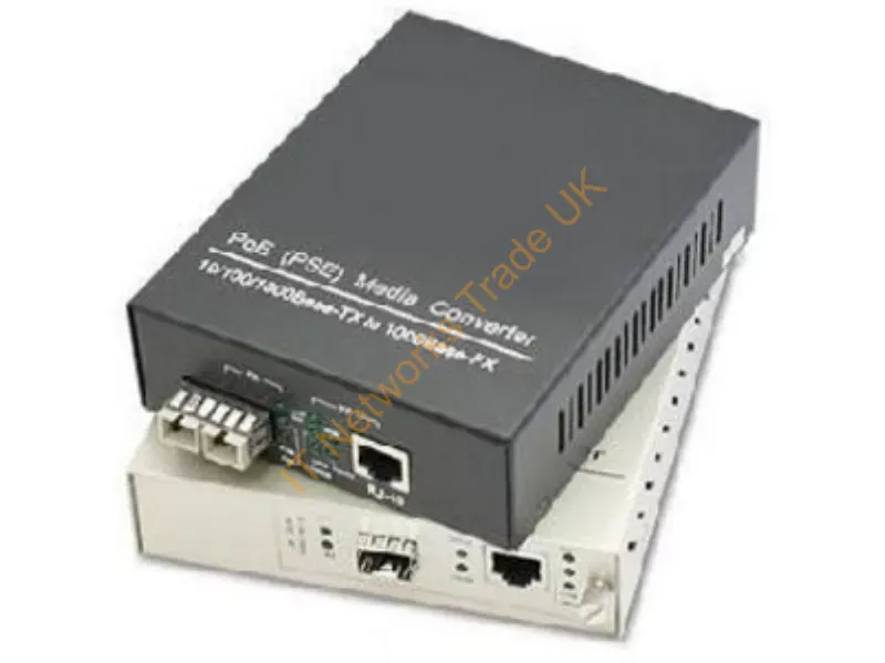ADD-GMC-1RJ2SFP-POE+ - Addon Networks Add-Gmc-1Rj2Sfp-Poe+ Network Media Converter 1000 Mbit/S Multi-Mode, Single-Mode Gray