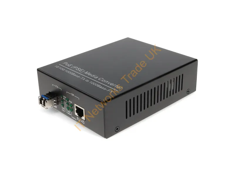 ADD-GMC-LX-LC-POE - Addon Networks Add-Gmc-Lx-Lc-Poe Network Media Converter 1000 Mbit/S 1310 Nm Single-Mode Black
