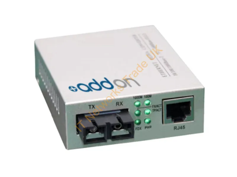 ADD-GMC-SX-5SC - Addon Networks 1000Btx-1000Bsx Network Media Converter 1000 Mbit/S 850 Nm Gray