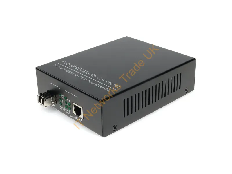 ADD-GMC-SX-LC-POE - Addon Networks Add-Gmc-Sx-Lc-Poe Network Media Converter 1000 Mbit/S 850 Nm Multi-Mode Black