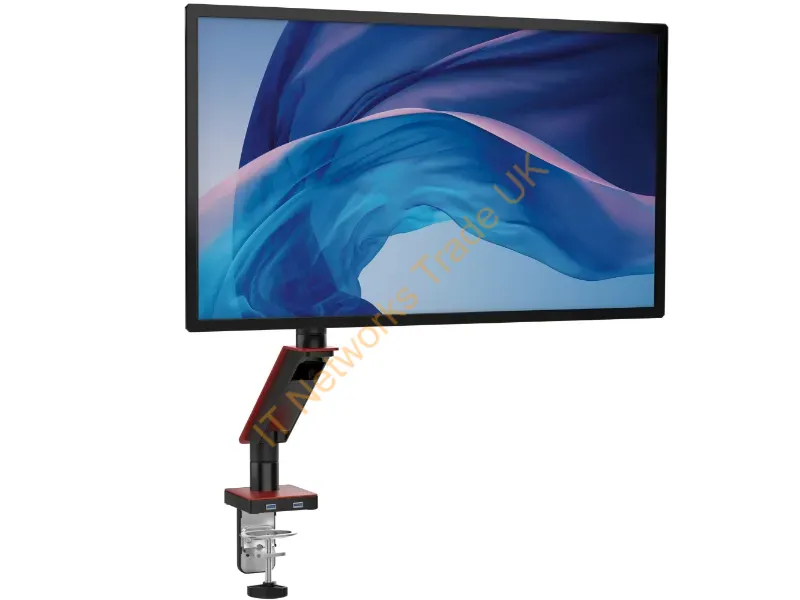 ADD-GSMAR - Cta Digital Add-Gsmar Monitor Mount / Stand 35" Black, Red Desk
