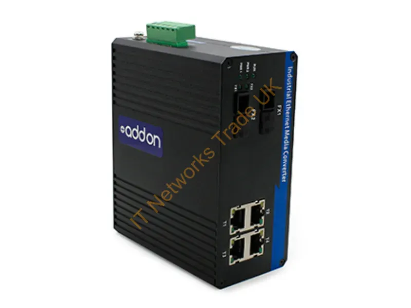 ADD-IFMC-BXU-2SC4 - Addon Networks Add-Ifmc-Bxu-2Sc4 Network Media Converter 100 Mbit/S 1550 Nm Single-Mode Black