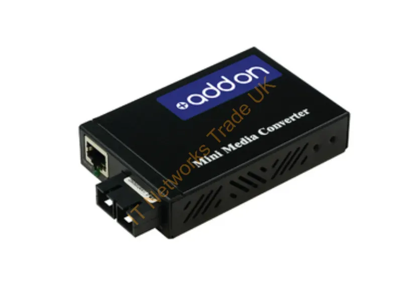 ADD-IGMCMN-SX-SC-POE - Addon Networks Add-Igmcmn-Sx-Sc-Poe+ Network Media Converter 1000 Mbit/S -850 Nm Multi-Mode Black