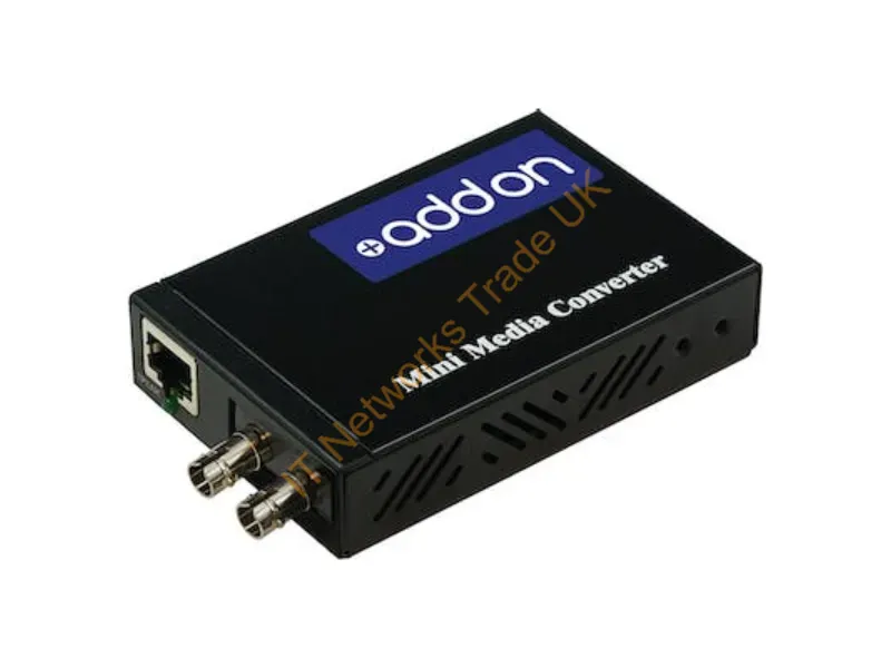 ADD-IGMCMN-SX-ST-POE+ - Addon Networks Add-Igmcmn-Sx-St-Poe+ Network Media Converter 1000 Mbit/S 850 Nm Black