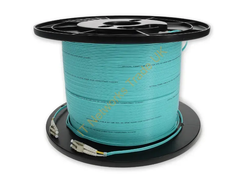 ADD-LC-LC-100M5OM4-T - Addon Networks Add-Lc-Lc-100M5Om4-Taa Infiniband/Fibre Optic Cable 3937" (100 M) Lomm Aqua Color