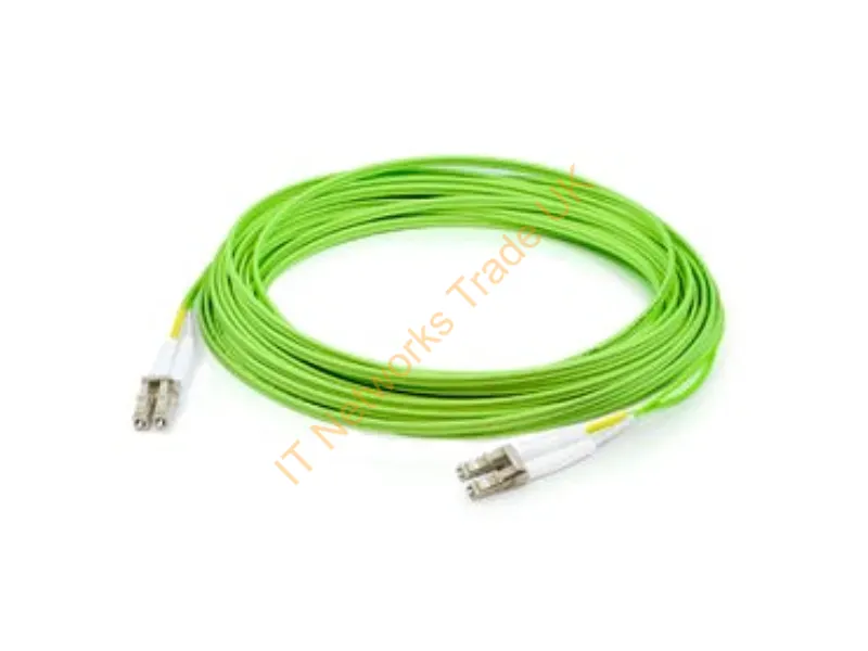 ADD-LC-LC-15M5OM5 - Addon Networks Add-Lc-Lc-15M5Om5 Infiniband/Fibre Optic Cable 590.6" (15 M) Ofnr Green