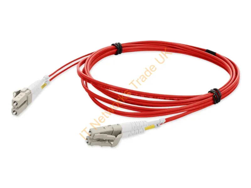 ADD-LC-LC-15M6MMF-RD-TAA - Addon Networks Add-Lc-Lc-15M6Mmf-Rd-Taa Infiniband/Fibre Optic Cable 590.6" (15 M) Ofnr Red