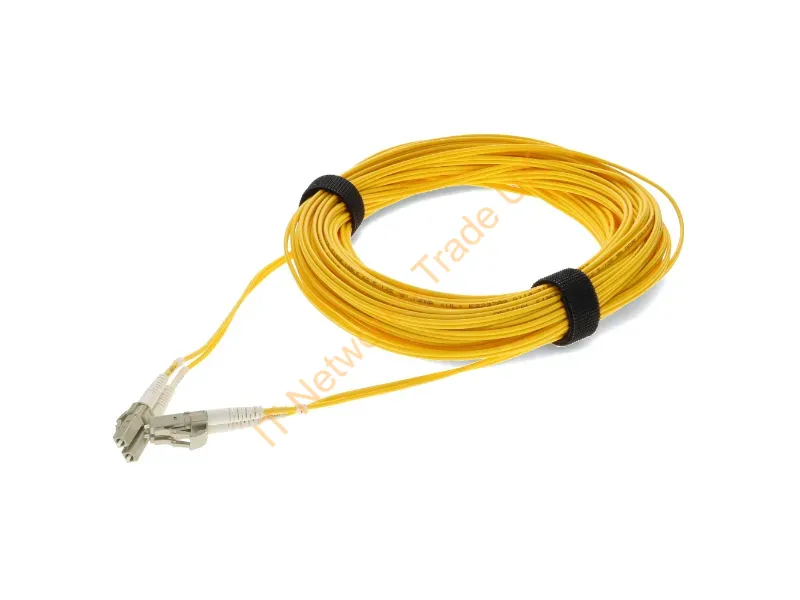 ADD-LC-LC-15M6MMF-YW-TAA - Addon Networks Add-Lc-Lc-15M6Mmf-Yw-Taa Fiber Optic Cable 590.6" (15 M) Ofnr Om1 Yellow