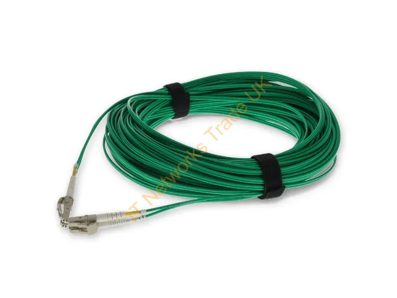 ADD-LC-LC-20M5OM4-GN-TAA - Addon Networks Add-Lc-Lc-20M5Om4-Gn-Taa Infiniband/Fibre Optic Cable 787.4" (20 M) Lomm Green
