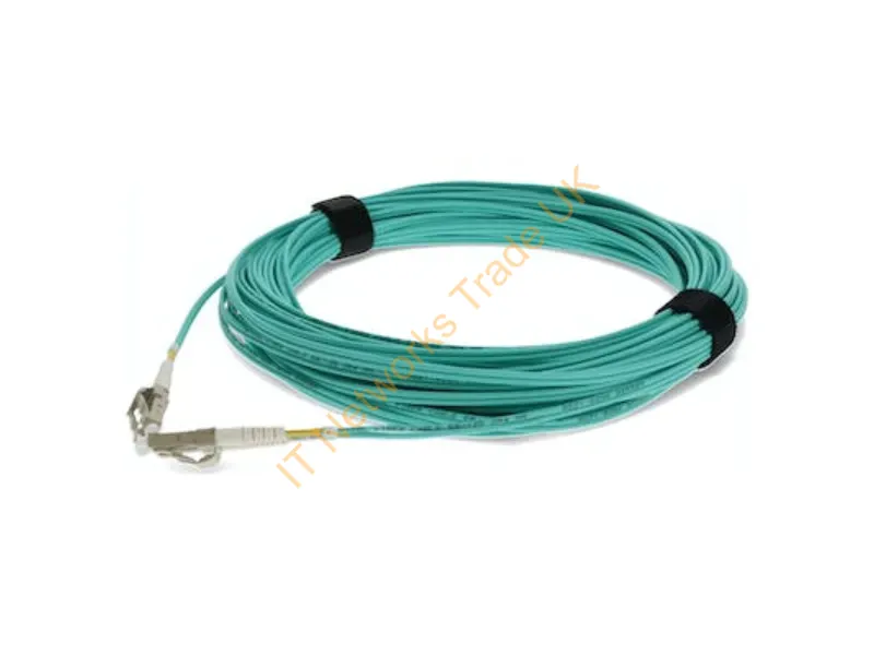 ADD-LC-LC-25M5OM4-TAA - Addon Networks Add-Lc-Lc-25M5Om4-Taa Fiber Optic Cable 984.3" (25 M) 2X Lc Lomm Om4 Aqua Color