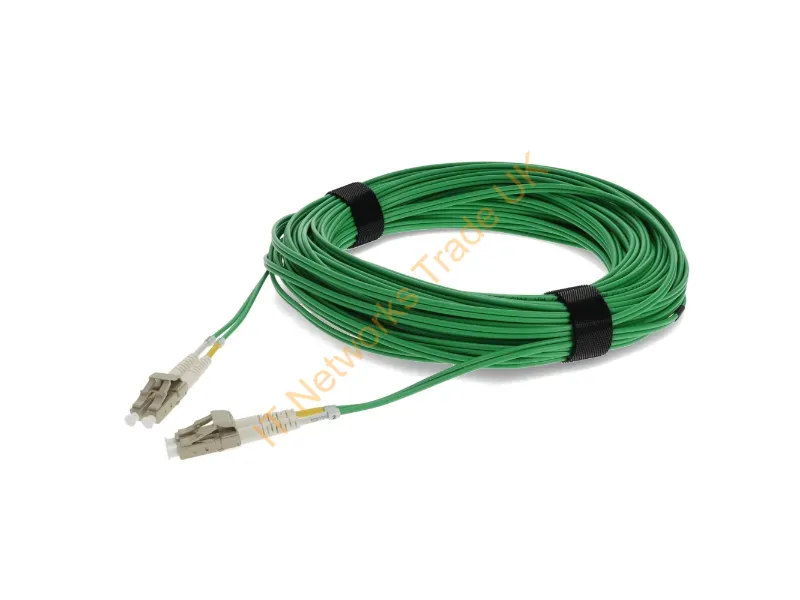 ADD-LC-LC-25M5OM4P-G - Addon Networks Add-Lc-Lc-25M5Om4P-Gn Infiniband/Fibre Optic Cable 984.3" (25 M) Ofnp Green
