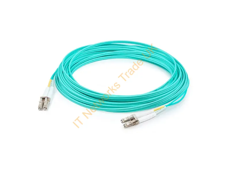 ADD-LC-LC-50M5OM4PA - Addon Networks Add-Lc-Lc-50M5Om4Pa Infiniband/Fibre Optic Cable 1968.5" (50 M) 2X Lc Lomm Aqua Color