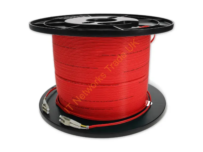 ADD-LC-LC-90M5OM4-RD - Addon Networks Add-Lc-Lc-90M5Om4-Rd Infiniband/Fibre Optic Cable 3543.3" (90 M) 2X Lc Mmf Beige, Red