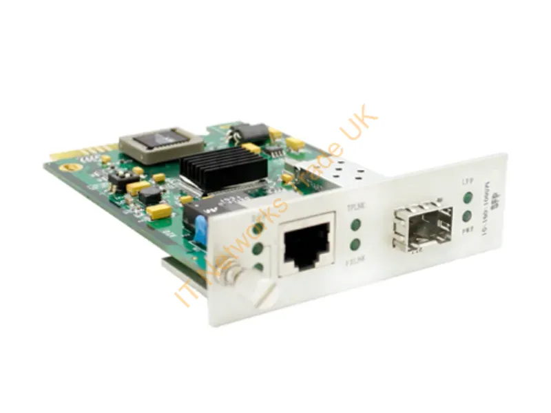 ADD-MCCTXSFP - Addon Networks Addon - Network Upgrades Media Converter Card 1000Bt-Sfp W/ Open Sfp S Network Media Converter Internal 1000 Mbit/S