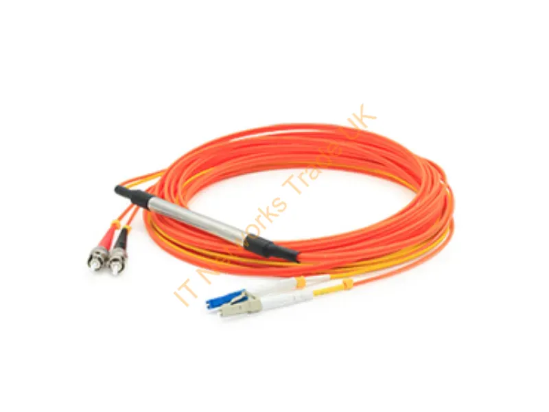 ADD-MODE-STLC5-2 - Addon Networks Lc - St, 2M Infiniband/Fibre Optic Cable 78.7" (2 M) 2X St 2X Lc Orange