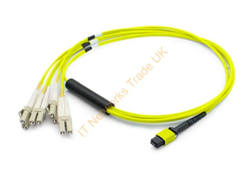 ADD-MPO-4LC10M9SMF - Addon Networks Add-Mpo-4Lc10M9Smf Infiniband/Fibre Optic Cable 393.7" (10 M) Mpo/Mtp Lc Yellow