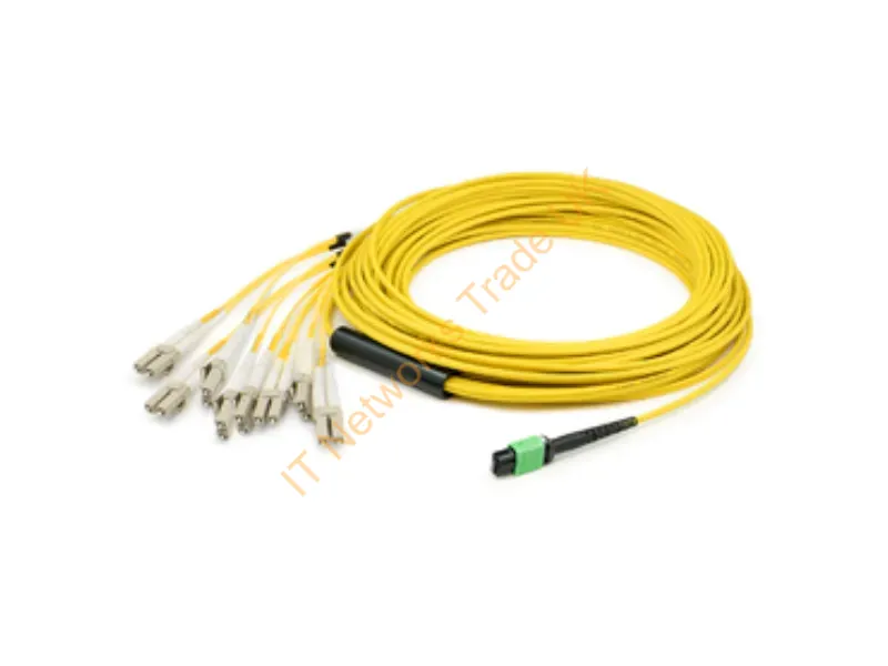 ADD-MPO-4LC10M9SMFP - Addon Networks Add-Mpo-4Lc10M9Smfp Infiniband/Fibre Optic Cable 393.7" (10 M) 8X Lc Ofnp Yellow