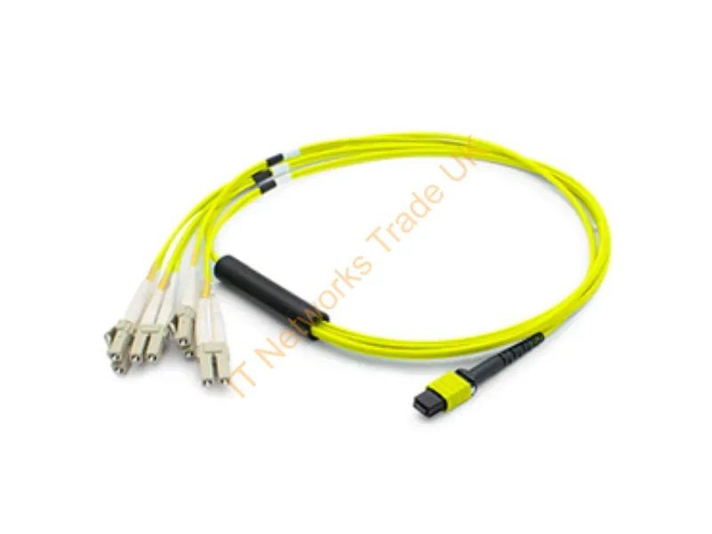 ADD-MPO-4LC9M9SMF - Addon Networks 9M, Mpo/4Xlc Infiniband/Fibre Optic Cable 354.3" (9 M) Yellow