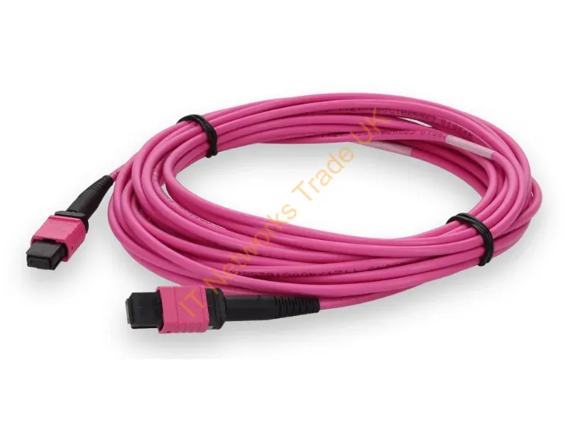 ADD-MPOMPO-15M5OM4LZ-MA - AddOn Networks ADD-MPOMPO-15M5OM4LZ-MA InfiniBand/fibre optic cable 15 m MPO MPO/UPC Magenta