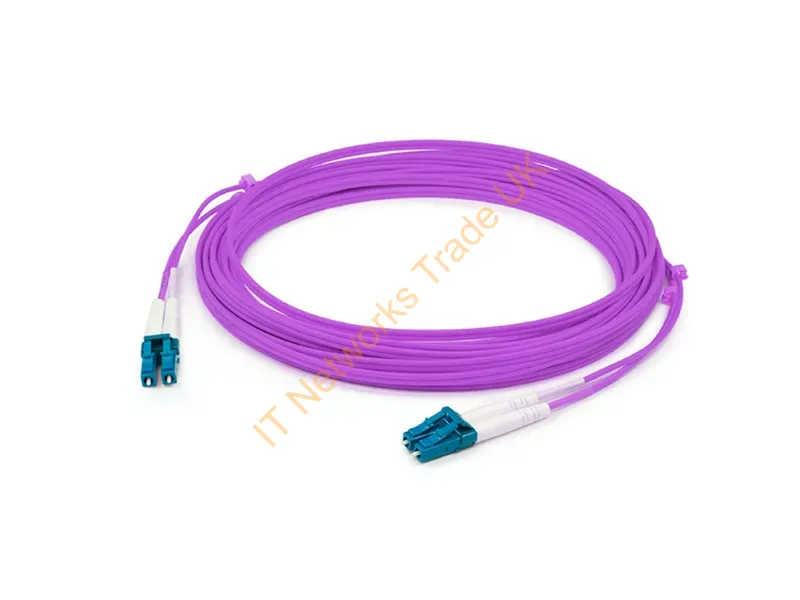 ADD-MPOMPO-1F5OM4P-MA - Addon Networks Add-Mpompo-1F5Om4P-Ma Infiniband/Fibre Optic Cable 11.8" (0.3 M) Mpo Magenta