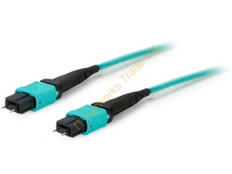 ADD-MPOMPO-1M5OM3M - Addon Networks Add-Mpompo-1M5Om3M Infiniband/Fibre Optic Cable 39.4" (1 M) Mpo/Mtp Blue