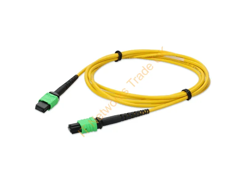 ADD-MPOMPO-2M9SMF - Addon Networks Add-Mpompo-2M9Smf Fiber Optic Cable 78.7" (2 M) Mpo Ofnr Os2 Yellow